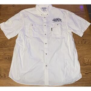 NWT Columbia PFG Mens Short Sleeve Skip Cast Shirt Size XL